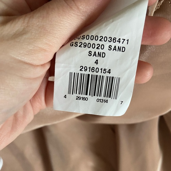 GALINA SIGNATURE
Charmeuse Tank V-Neck Dress with Slit - Picture 8 of 9